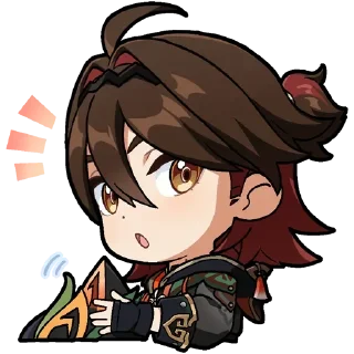 🎇 emoji ЛЮТИ ГЕНШ ЛЮБИМКИ ПАК Telegram sticker 24 of 58