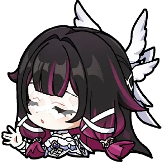 👋 emoji ЛЮТИ ГЕНШ ЛЮБИМКИ ПАК Telegram sticker 4 of 58