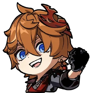 🥕 emoji ЛЮТИ ГЕНШ ЛЮБИМКИ ПАК Telegram sticker 19 of 58