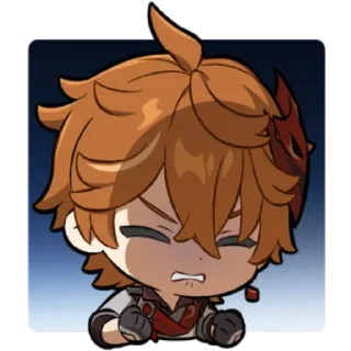 🥕 emoji ЛЮТИ ГЕНШ ЛЮБИМКИ ПАК Telegram sticker 20 of 58