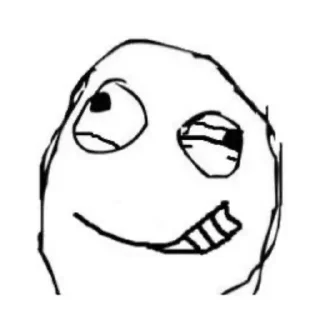 Sticker from Memes Troll Face. Made by @kle