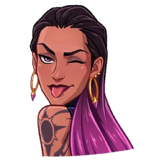 😜 emoji Valorant Telegram sticker 6 of 27