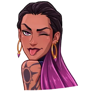 😛 emoji Valorant Telegram sticker 22 of 27