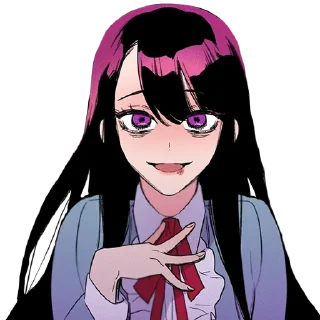 😈 emoji Secret alliance Chae Yul Telegram sticker 22 of 25