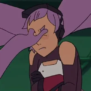 😣 emoji no context she-ra @miaowmere Telegram sticker 23 of 44