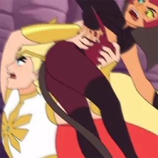 😡 emoji no context she-ra @miaowmere Telegram sticker 4 of 44