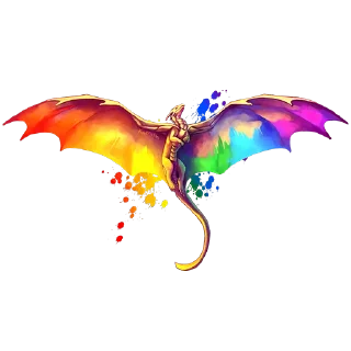 Sticker from Pride dragons