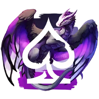 Sticker from Pride dragons