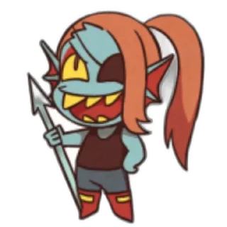 Sticker from @Earth928B x @CloobHub Андертейл Undertale