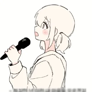 🎤 emoji ʷʷʷ ｡⁠:ﾟ★ @Muff1inn ★ ﾟ⁠:⁠｡ ʷʷ Telegram sticker 8 of 35