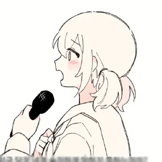 🎤 emoji ʷʷʷ ｡⁠:ﾟ★ @Muff1inn ★ ﾟ⁠:⁠｡ ʷʷ Telegram sticker 9 of 35
