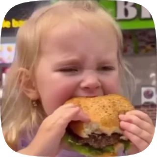 🍔 emoji VI HUMAN @TOKTOK_true Telegram sticker 21 of 120