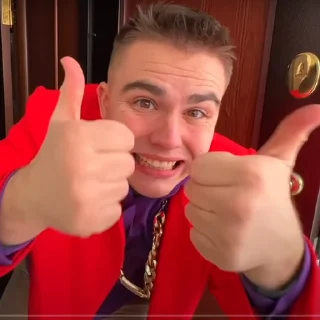 👍 emoji YouTube Сео Монстры👹 Telegram sticker 15 of 16