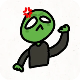 😠 emoji Unknown Telegram sticker 6 of 31