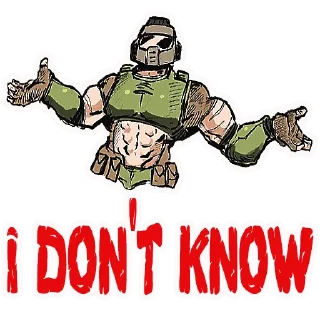 🤷‍♂️ emoji Doom Eternal Telegram sticker 9 of 21