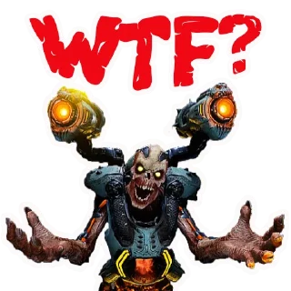 🤦‍♂️ emoji Doom Eternal Telegram sticker 16 of 21