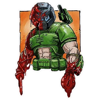 Sticker from Doom Eternal