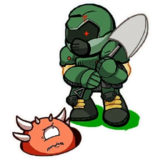 Sticker from Doom Eternal