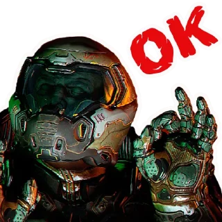 Sticker from Doom Eternal