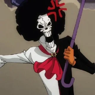 💀 emoji Brook☠️ :: @twarchosticker Telegram sticker 23 of 36