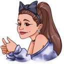 Sticker from Ariana Grande