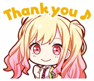 💛 emoji Saki tenma♡♡ Telegram sticker 11 of 44