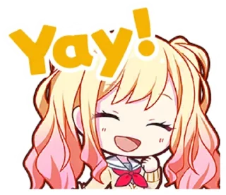💛 emoji Saki tenma♡♡ Telegram sticker 8 of 44
