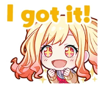 💛 emoji Saki tenma♡♡ Telegram sticker 18 of 44