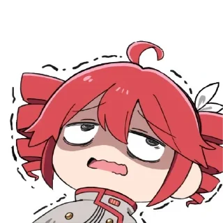 😵‍💫 emoji Kasane teto | by @pakiotkrosha Telegram sticker 7 of 108