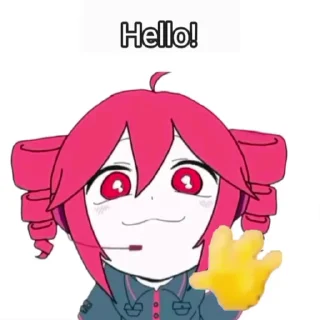 👋 emoji Kasane teto | by @pakiotkrosha Telegram sticker 1 of 108
