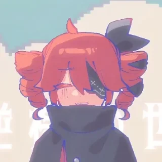 ☺️ emoji Kasane teto | by @pakiotkrosha Telegram sticker 9 of 108