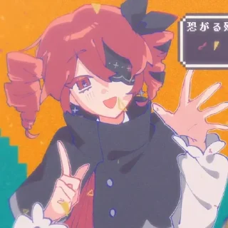 😊 emoji Kasane teto | by @pakiotkrosha Telegram sticker 12 of 108