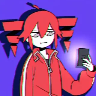 😐 emoji Kasane teto | by @pakiotkrosha Telegram sticker 8 of 108