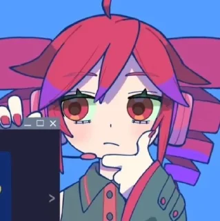 Sticker from Tetrodotoxin | Kasane Teto