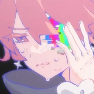 😓 emoji Kasane teto | by @pakiotkrosha Telegram sticker 13 of 108