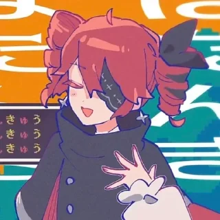 🙂 emoji Kasane teto | by @pakiotkrosha Telegram sticker 11 of 108
