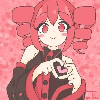 💖 emoji Kasane teto | by @pakiotkrosha Telegram sticker 14 of 108