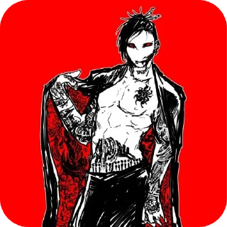 Sticker from Uta Takahiro | @DICHASID