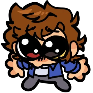 🔳 emoji Лейзік та Бевзік Telegram sticker 22 of 24