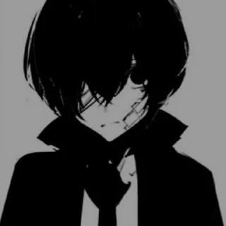 ⛓ emoji Дазай и Чуя: 15 лет Telegram sticker 19 of 72