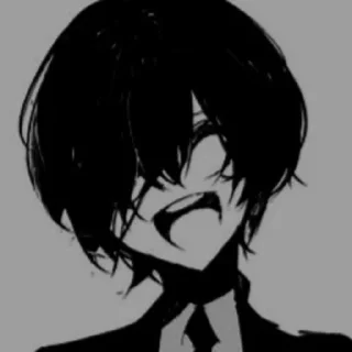 ⛓ emoji Дазай и Чуя: 15 лет Telegram sticker 17 of 72