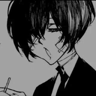 ⛓ emoji Дазай и Чуя: 15 лет Telegram sticker 3 of 72