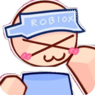 🩵 emoji Bobo [@CloudySticker] Telegram sticker 19 of 71