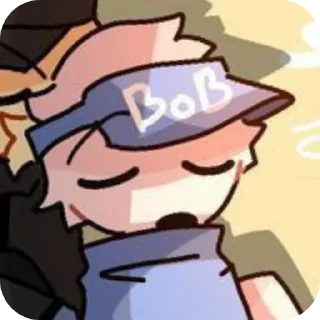 🩵 emoji Bobo [@CloudySticker] Telegram sticker 5 of 71