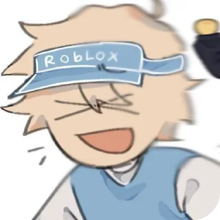 🩵 emoji Bobo [@CloudySticker] Telegram sticker 20 of 71