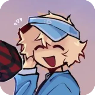 🩵 emoji Bobo [@CloudySticker] Telegram sticker 3 of 71