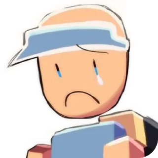 🩵 emoji Bobo [@CloudySticker] Telegram sticker 10 of 71