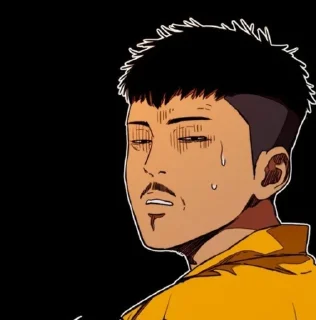 😐 emoji wind breaker Telegram sticker 23 of 118