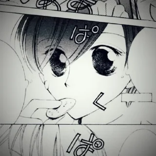 🎤 emoji 「🎤」Fujioka Haruhi Telegram sticker 21 of 30