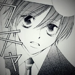 🎤 emoji 「🎤」Fujioka Haruhi Telegram sticker 10 of 30